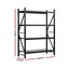 2Mx1.5M Giantz Garage Shelving Warehouse Rack Black