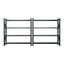 Giantz 4Mx2M Garage Shelving Warehouse Rack Black