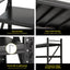 Giantz 4Mx2M Garage Shelving Warehouse Rack Black