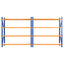 Giantz 4Mx2M Garage Shelving Warehouse Rack Orange