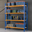 Giantz 2.4Mx2M Garage Shelving Warehouse Rack Pallet Racking Storage Shelf Blue