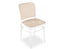 811 Hoffmann Chair - White - Cane Seat - Cane Backrest - by TON