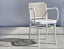 811 Hoffmann Armchair - White - Cane Seat - Cane Backrest - by TON