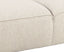 Willow 3 Seat Sofa - Oak - Ivory Cream Fabric