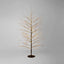 Black Forest Light Up Tree with 1300 Lights 180cm