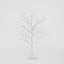 White Forest Light Up Tree with 500 Lights 120cm