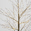 Black Forest Light Up Tree with 500 Lights 120cm