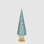 Florana Blue Floral Cone Tree Large