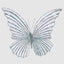 Serena Clip on Butterfly Large Blue