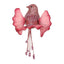 Ginko Glitter Clip on Bird Pink
