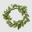 Elive Green Velvet Holly Wreath