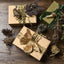 Mini Glitter Pine Bunch Olive Green