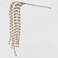Hanging Glitter Stem Gold