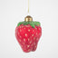 Sugared Strawberry Decoration Large Red