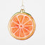 Sugared Orange Glitter Decoration