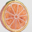 Sugared Orange Glitter Decoration