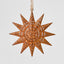 Rusty Etched Star Decoration