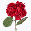 Luxe Velvet Hydrangea Stem Red