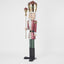 Regal Nutcracker with Staff - Red Jacket