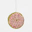 Palermo Beaded Lemon Slice Pink & Olive