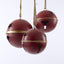 Red Round Star Bell Large
