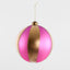 Carnival Bauble Large Fuchsia & Gold