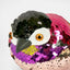 Jasper Clip on Sequin Bird Fuchsia