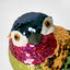 Jasper Clip on Sequin Bird Gold