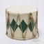 Rawhide Diamond Drum Large Green