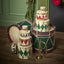 Rawhide Diamond Drum Medium Red