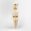 Giant Paper Star Nutcracker White & Gold
