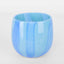 Dolce Vita Handblown Glass Vessel Light Blue & Blue