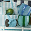 Dolce Vita Handblown Glass Vessel Light Blue & Blue