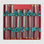 Noel Stripe Emerald Crackers Ã¢â‚¬â€œ Box of 6