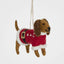Sossie the Hanging Dog Tree Decoration