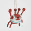 Little Swimmer Hanging Crab Tree Decoration