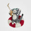 Cat in Tube Hanging Tree Decoration