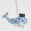 Moby the Whale Hanging Tree Decoration