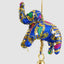 Laila Elephant Decoration Dark Blue