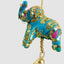 Laila Elephant Decoration Teal