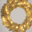 Champagne Wreath with 50 LED 60cm