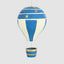 Mache Hot Air Balloon Large Blue (Set of 2)