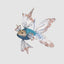 Merlin Fancy Fish Decoration Blue
