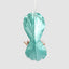 Oyster Shell Hanging Tree Decoration Teal