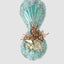 Oyster Shell Hanging Tree Decoration Teal