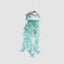 Fancy Jelly Fish Hanging Decoration Teal