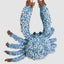 Zazza Crab Decoration Blue