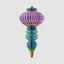 Paper Crest Finial Decoration Multi Colour