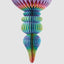 Paper Crest Finial Decoration Multi Colour