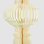 Paper Crest Finial Decoration White